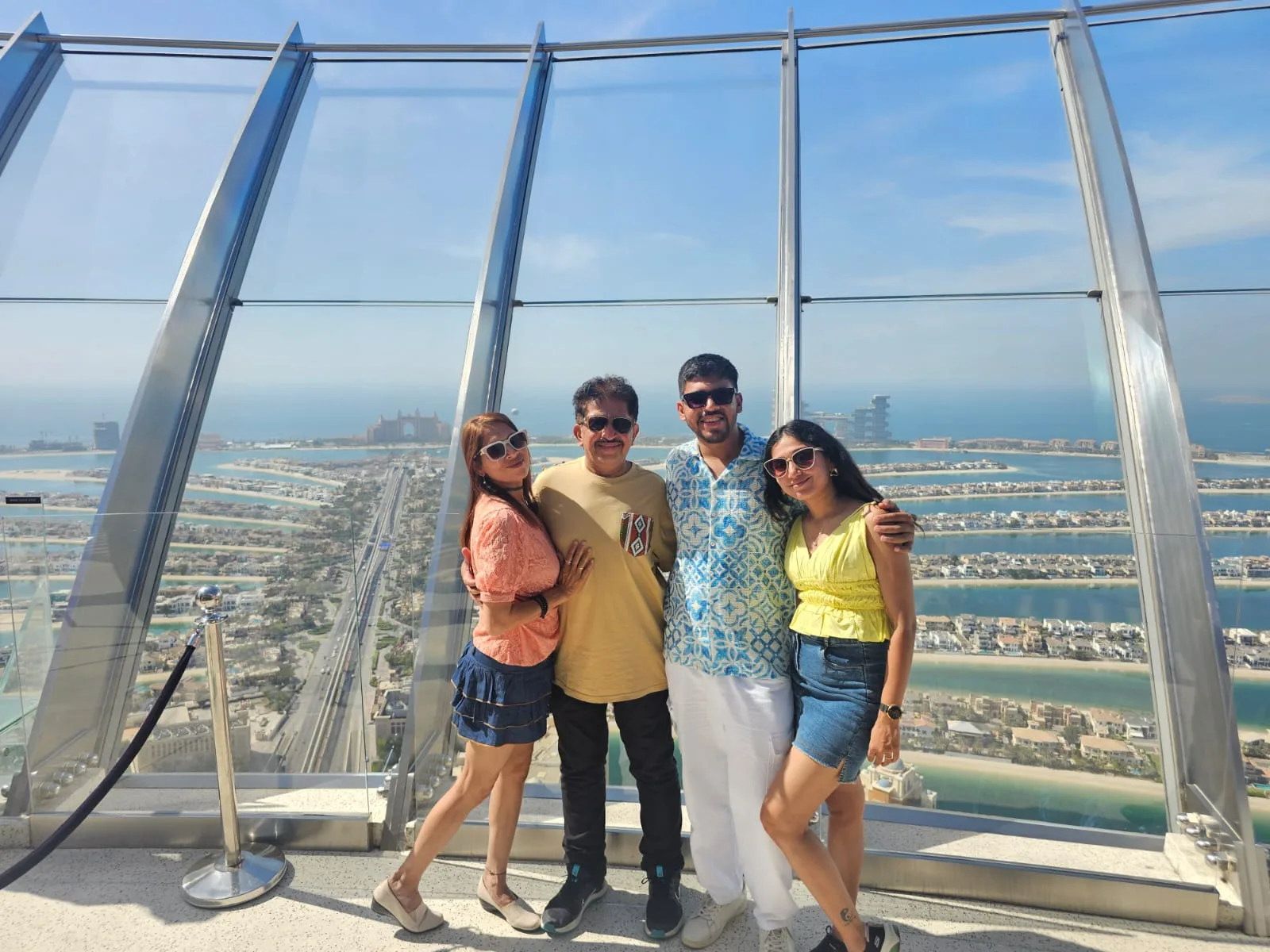 Tournaama travellers in Dubai